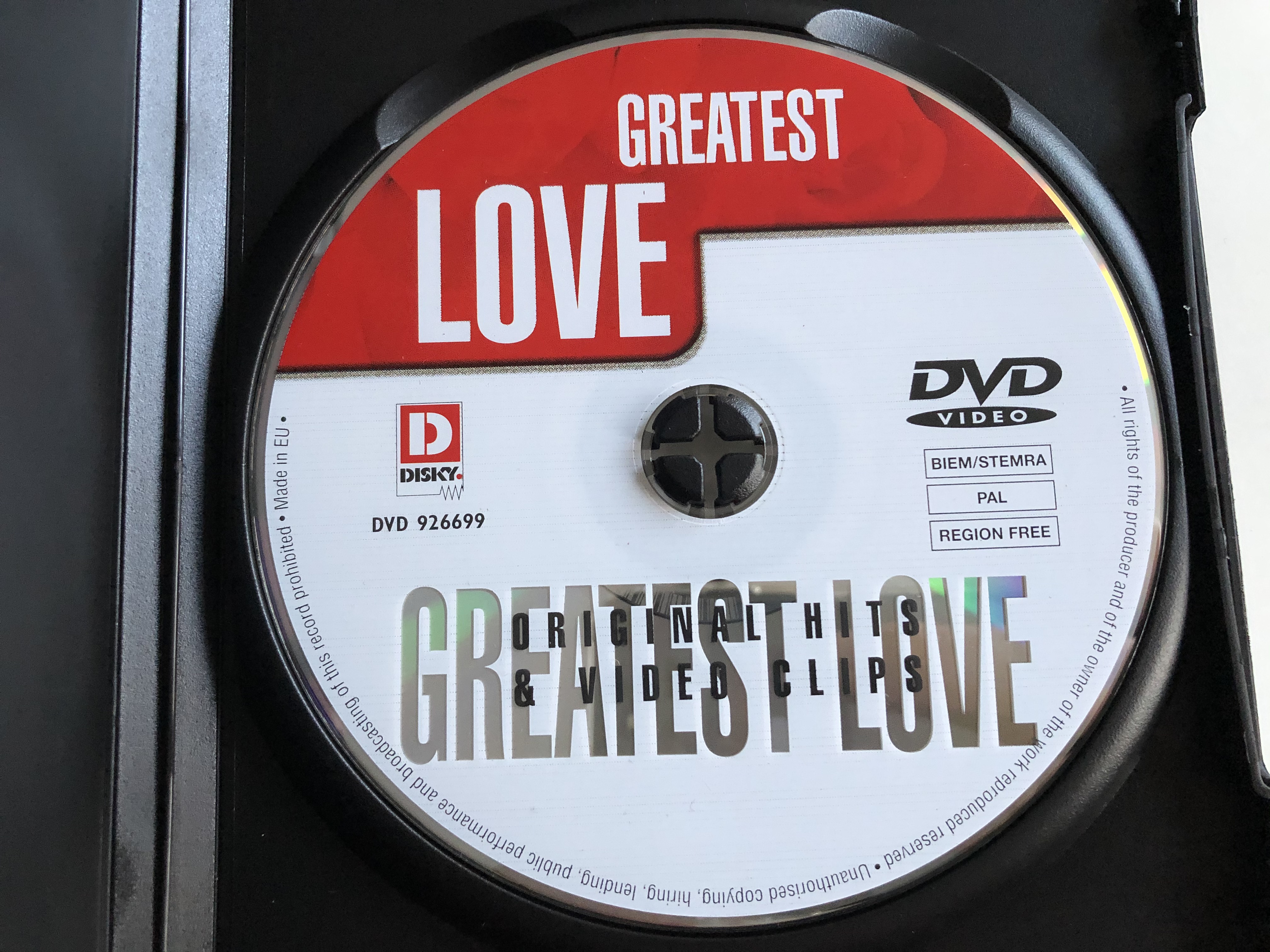 Greatest LOVE original Hits & Video clips DVD 2001 1.JPG